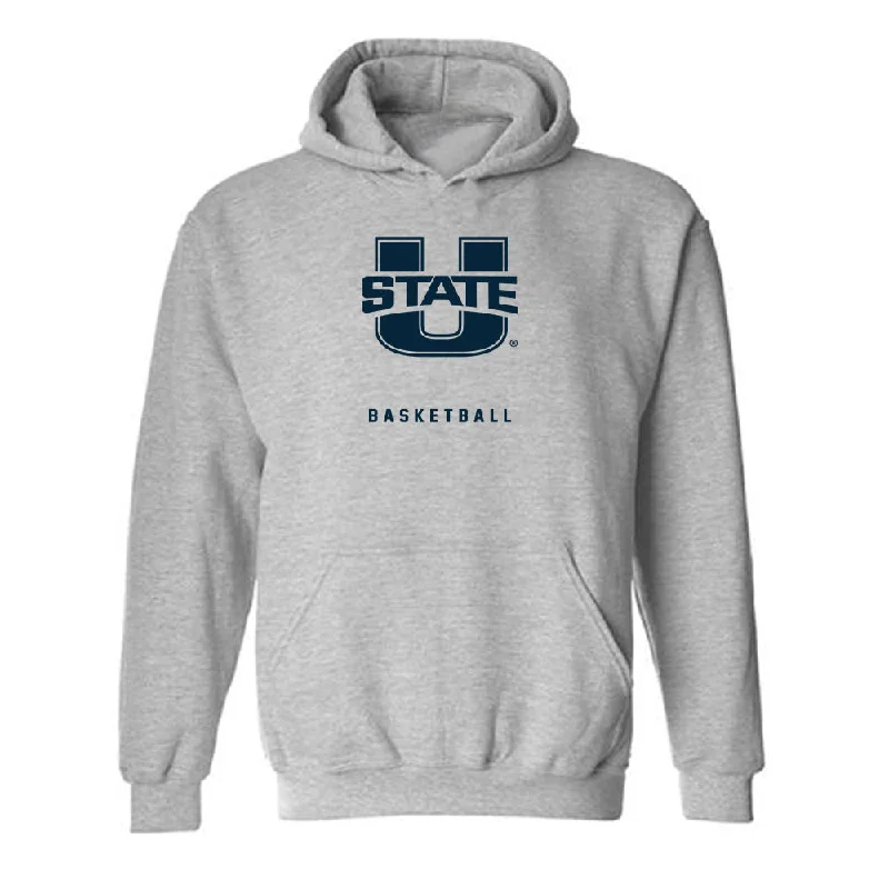 Utah State - NCAA Women's Basketball : Isabella Tanedo - Hooded Sweatshirt Hoodie with Hem Fringe Bohemian Relaxed Utah State - NCAA Women's Basketball : Isabella Tanedo - Hooded Sweatshirt Hoodie with Hem Fringe Bohemian Relaxed