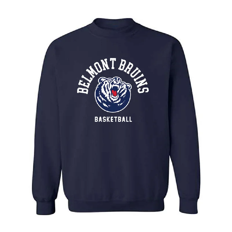 Belmont - NCAA Women's Basketball : Claire Hyde - Classic Shersey Crewneck Sweatshirt Hoodie with Gradient Ombre Colorful