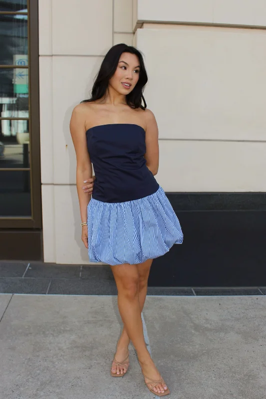 Bayside Balloon Dress Tunics Stylish elegant