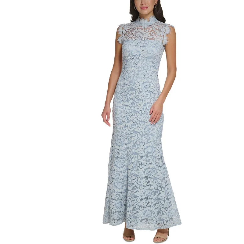 Eliza J Womens Lace Long Evening Dress Maxi Flowy Bohemian