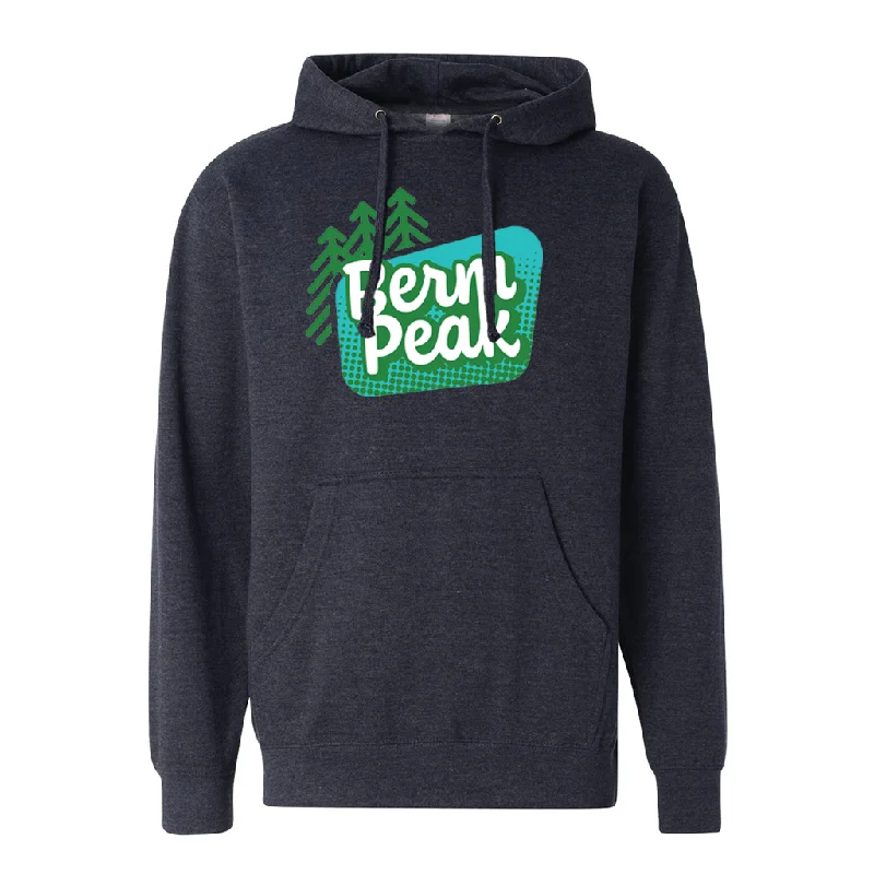 Berm Peak - Adult Unisex Hoodie Hoodie with Oversized Fit Loose Comfortable