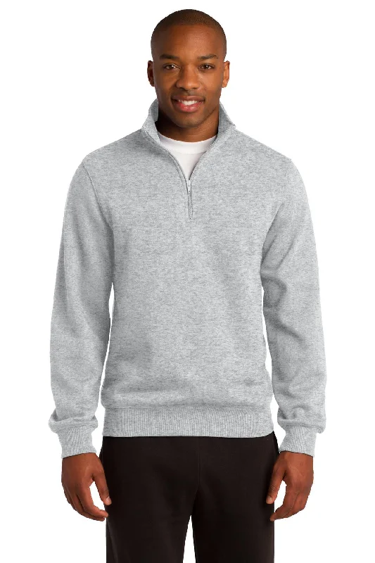 Sport-Tek 1/4-Zip Sweatshirt. ST253 Hoodie with Embroidery Detailed Premium