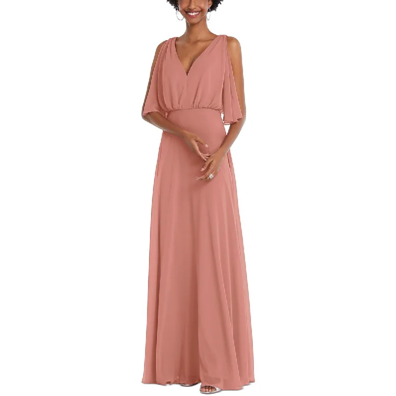 After Six Womens Chiffon Evening Dress Tunics Fashionable chic