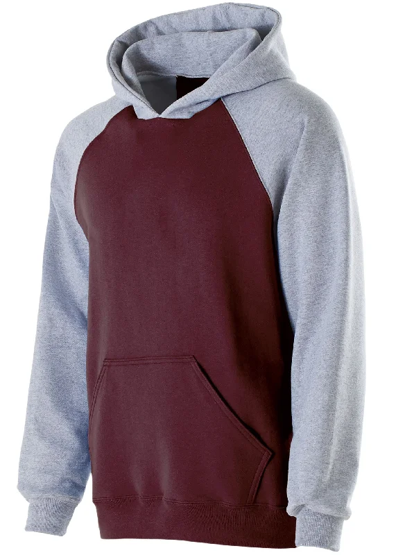 MAROON/ATHLETIC HEATHER