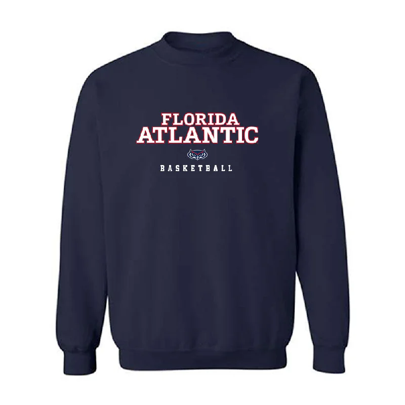 FAU - NCAA Women's Basketball : Erin Rodgers - Classic Shersey Crewneck Sweatshirt Hoodie with Raglan Sleeves Sporty Comfortable
