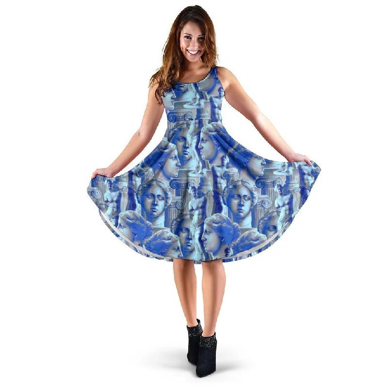 Venus Pattern Print Dress Tunics Practical durable
