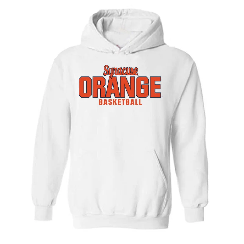 Syracuse - NCAA Women's Basketball : Angelica Velez - Classic Shersey Hooded Sweatshirt Hoodie with Toggle Buttons Decorative Unique Syracuse - NCAA Women's Basketball : Angelica Velez - Classic Shersey Hooded Sweatshirt Hoodie with Toggle Buttons Decorative Unique