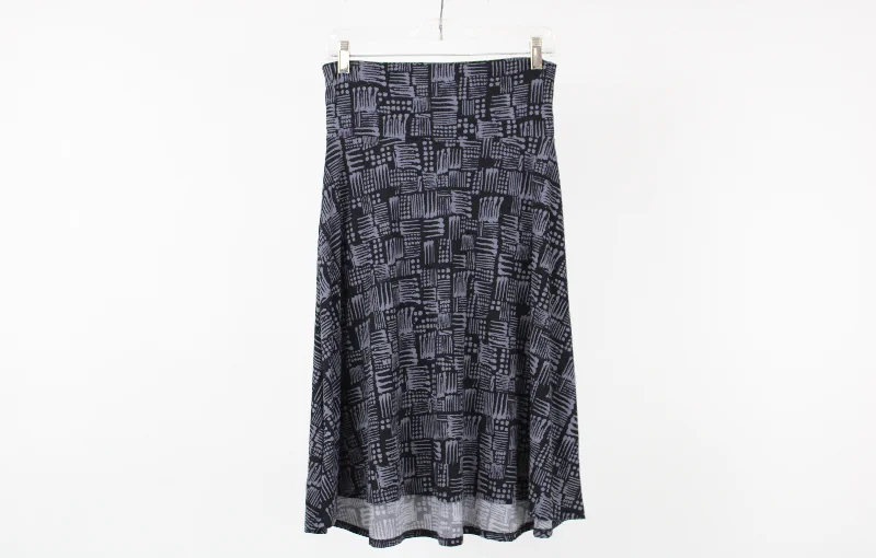 LuLaRoe Black & Gray Skirt | S cashmere skirt fine