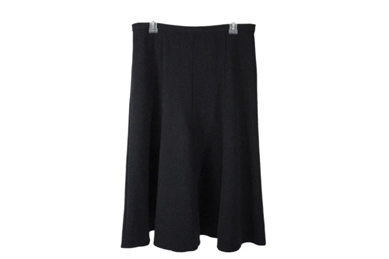 Christopher & Banks Black Skirt | 10 denim skirt durable