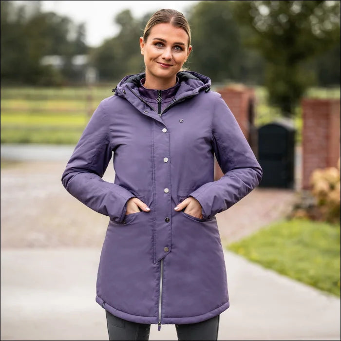 QHP Womens Linde Winter Jacket Jersey Jacket Tulle Jacket Batik Jacket