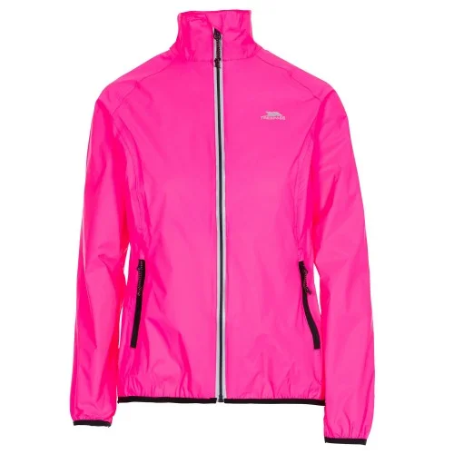 Trespass Womens/Ladies Beaming Packaway Hi-Vis Jacket Appliqued Jacket Beaded Jacket Sequined Jacket