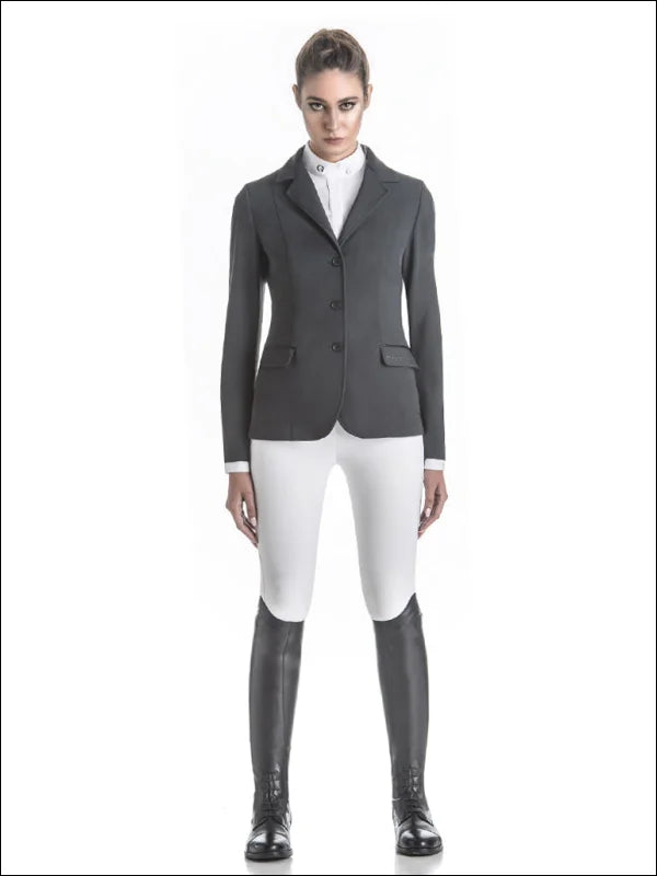 Ego7 Ladies Hunter Jacket - Black Trench Coat Raincoat Waterproof Jacket