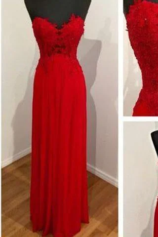 Red chiffon lace long sweetheart neck elegant party dress simple evening dress dress for teens Turtleneck Warm Winter Red chiffon lace long sweetheart neck elegant party dress simple evening dress dress for teens Turtleneck Warm Winter