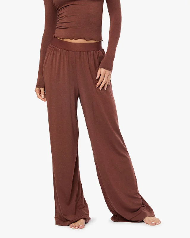 Wide Leg Pant Soft Stretch Trousers