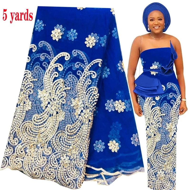 High Quality Lace Fabric for Party Dress Tunics Wedding white
