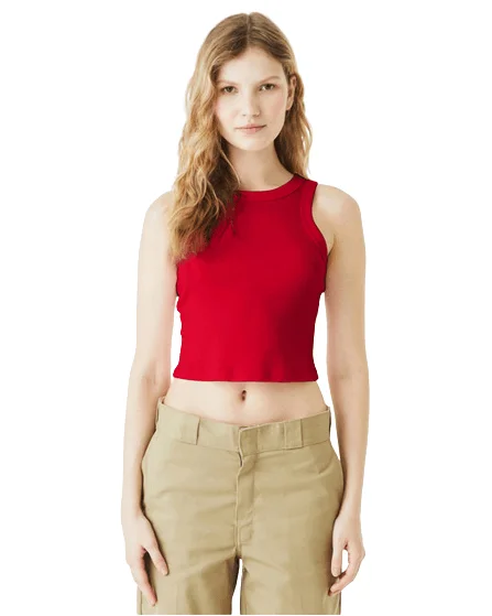 Bella + Canvas Ladies' Micro Ribbed Racerback Tank 1019 cotton tank top