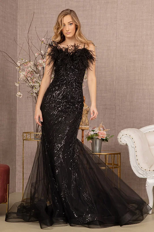 Party dress Boat Neckline Classic