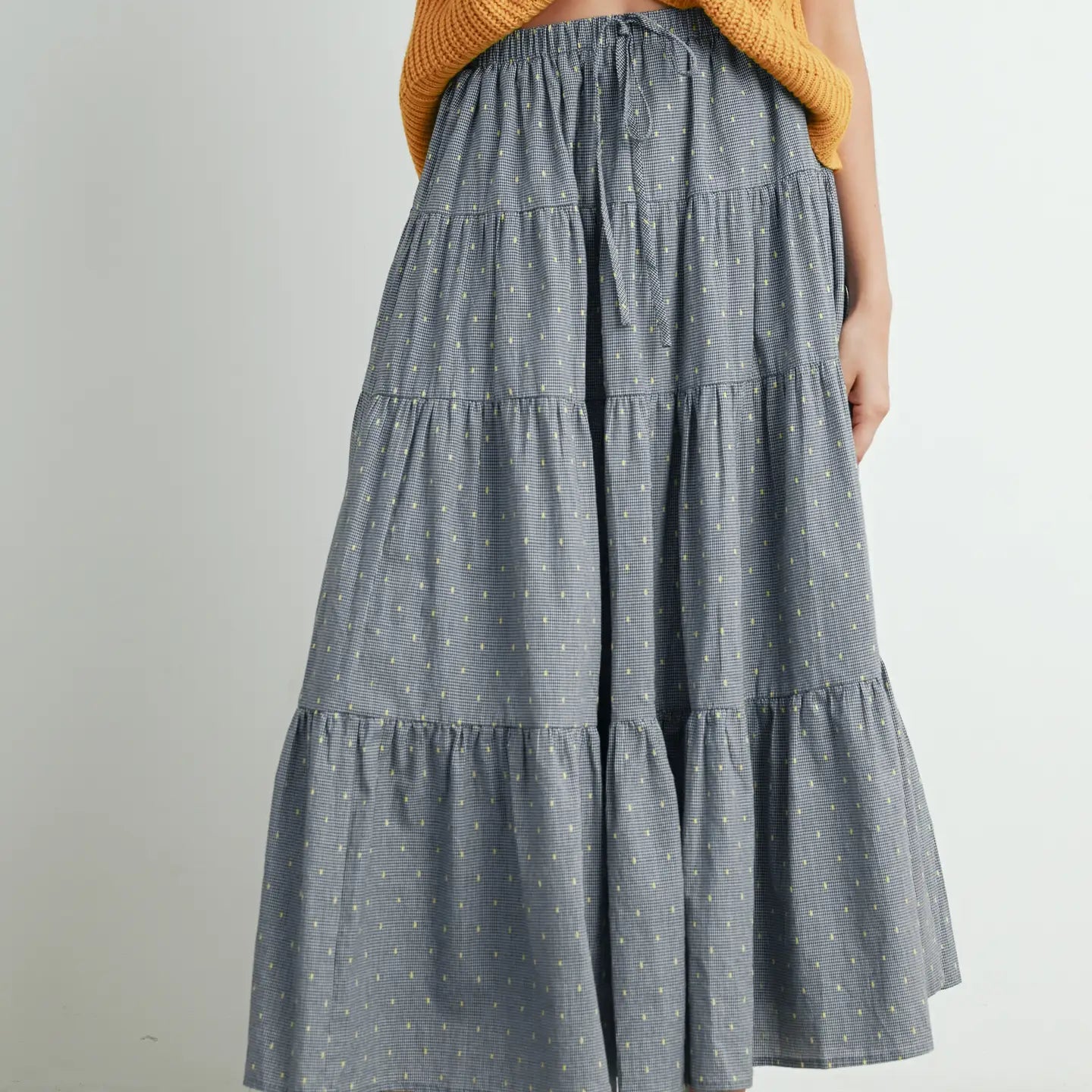 Flowy Maxi Skirt vintage skirt charm