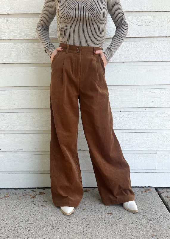 AMY CORDUROY PANTS Trendy Work Pants