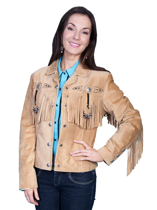 Scully Leather Womens Beaded Fringe Conchos Boar Suede Jacket Old Rust 2X Cotton Jacket Linen Jacket Terry Jacket Scully Leather Womens Beaded Fringe Conchos Boar Suede Jacket Old Rust 2X Cotton Jacket Linen Jacket Terry Jacket