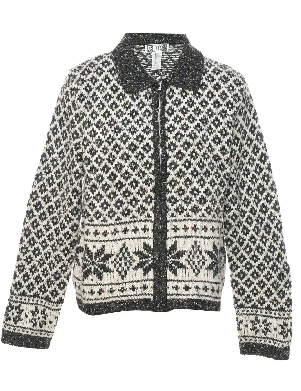 Nordic Cardigan - M Stylish Fashionable Trendy