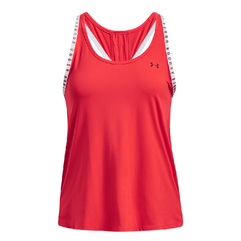 Under Armour Knockout Tank Top - Womens - Radio Red/Chestnut Red lavender tank top
