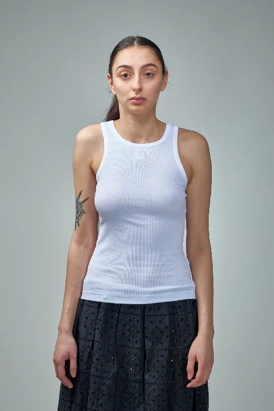 Soft Cotton Rib Tank Top relaxed fit tank