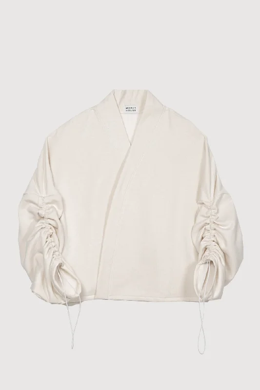 SYLAS CARDIGAN Toggled Drawstring Belted