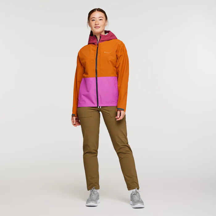 COTOPAXI CIELO RAIN JACKET WOMENS Knit Fabric Woven Fabric Fleece Fabric