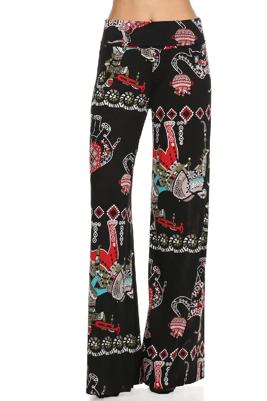 Ali Mama Palazzo Pant Trendy Wide-Legged Trousers