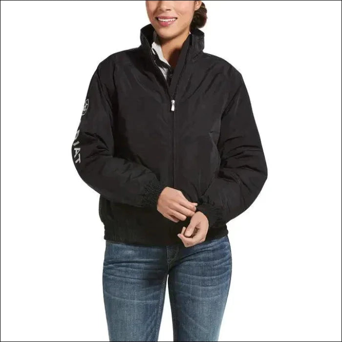 Ariat Womens Zonal Ins Jacket - Black Mesh Jacket Canvas Jacket Denim Jacket