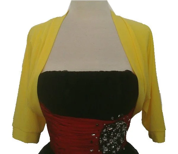 Mid Length Yellow Bolero Jacket Stretch Shrug Bridal Wedding Jacket Striped Jacket Polka Dot Jacket Floral Jacket Mid Length Yellow Bolero Jacket Stretch Shrug Bridal Wedding Jacket Striped Jacket Polka Dot Jacket Floral Jacket