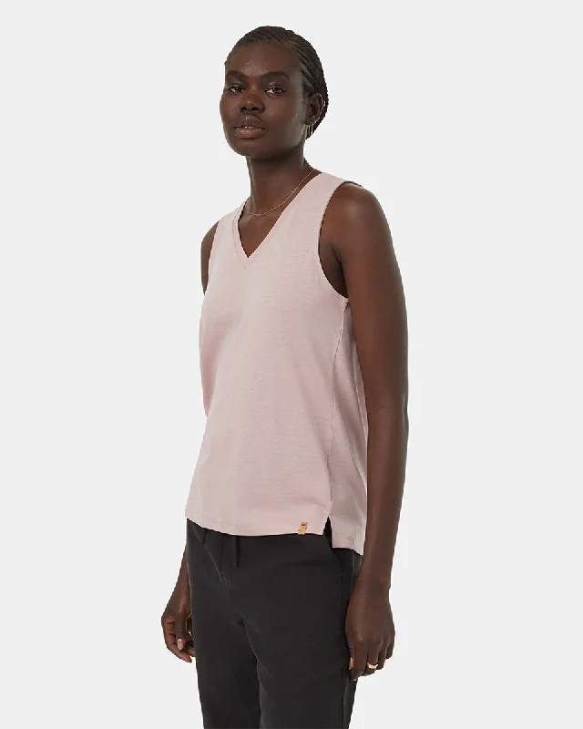 TreeBlend V-Neck Tank sequin tank top