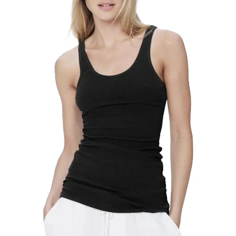 Standard James Perse Womens Solid Swoop Neck Tank Top casual tank top