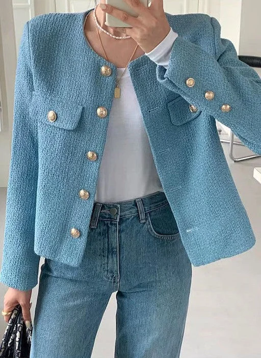 Button-Up Jacket Trench Coat Raincoat Waterproof Jacket