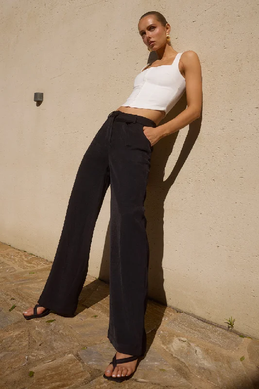 ZARRIAH PANT - BLACK Comfy Athletic Pants