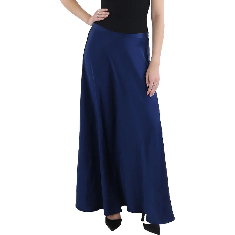 Polo Ralph Lauren Womens Satin Double Faced Maxi Skirt lace skirt romantic