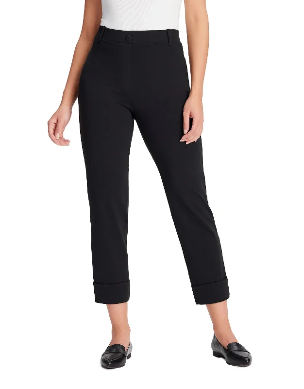 Cropped Yoga Dress Pants Relaxed Linen Pants