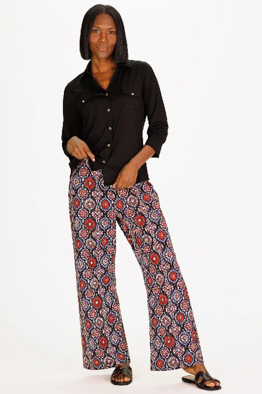 Peri Pant in Medallion High-Waist Jogger Pants