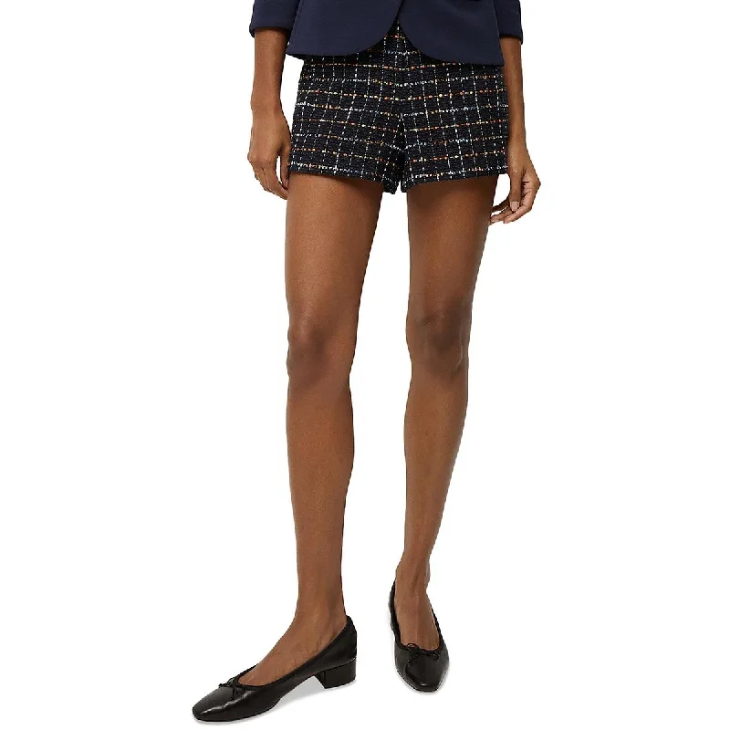 Veronica Beard Womens Jazmin Cotton Stretch Mini Skirt relaxed fit skirt