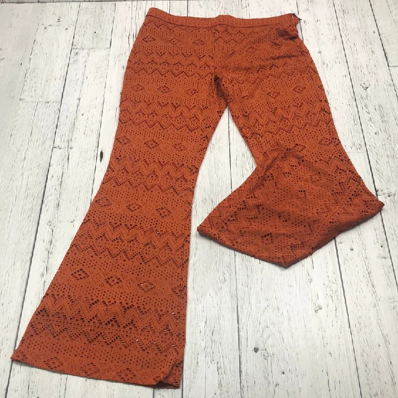 American Eagle orange pants - Hers L Warm Wool Trousers