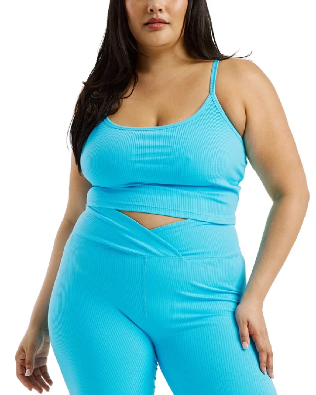 Year of Ours Ribbed Bralette Tank loose fit tank