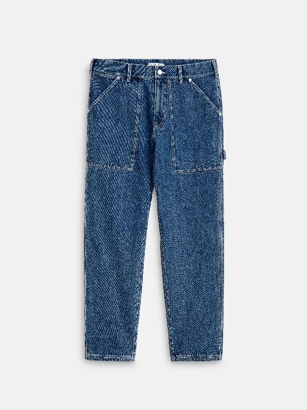 Painter Pant in Vintage Wash Denim Classic Straight-Leg Pants