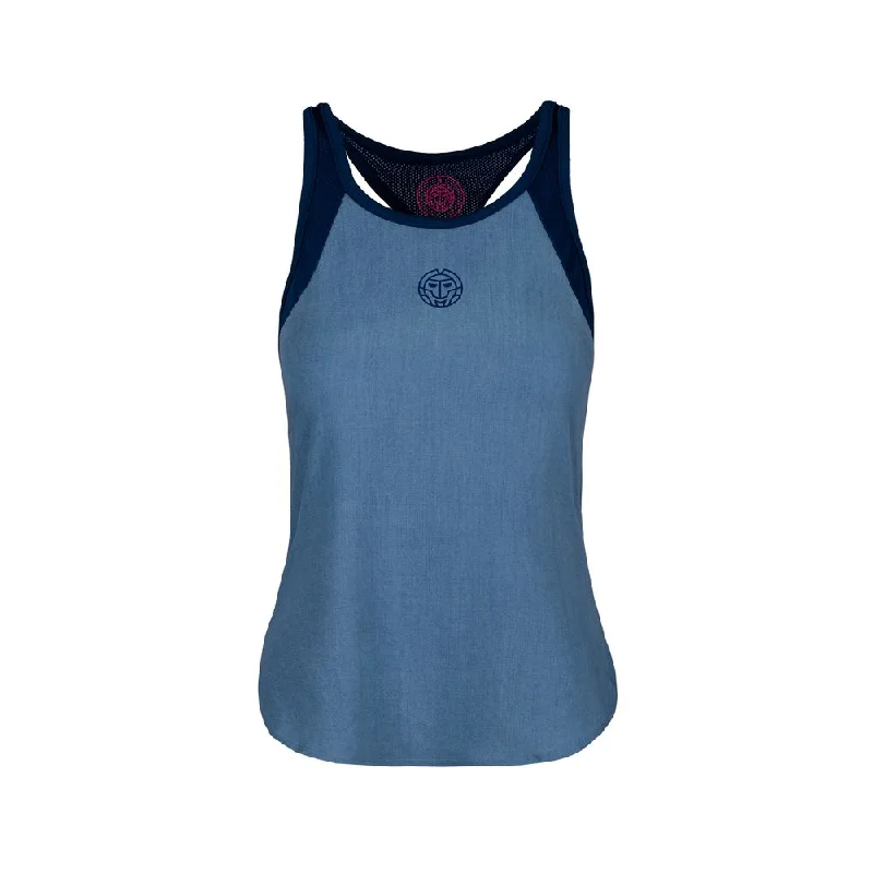 Amrei Jeans Tech Tank - Jeans/Dark Blue flexible tank top
