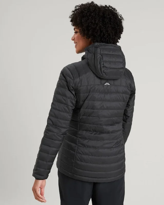 Kathmandu Womens Heli 600 Fill Hooded Lightweight Down Jacket Jacket Blazer Coat
