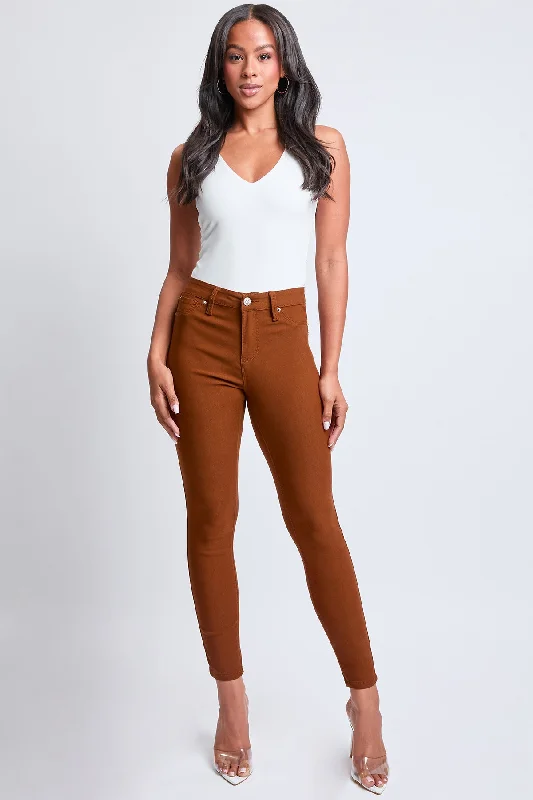 Women's Hyperstretch Skinny Pants, Copper Formal Wide-Leg Pants