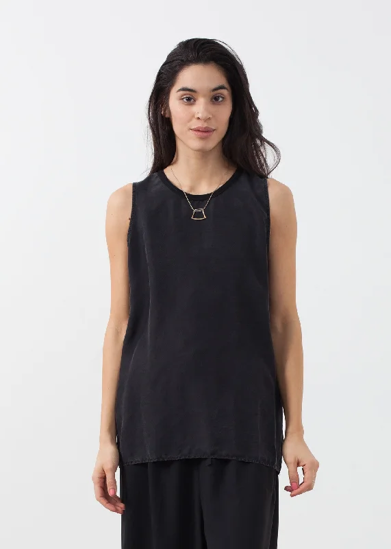 Washed Tank flirty tank top