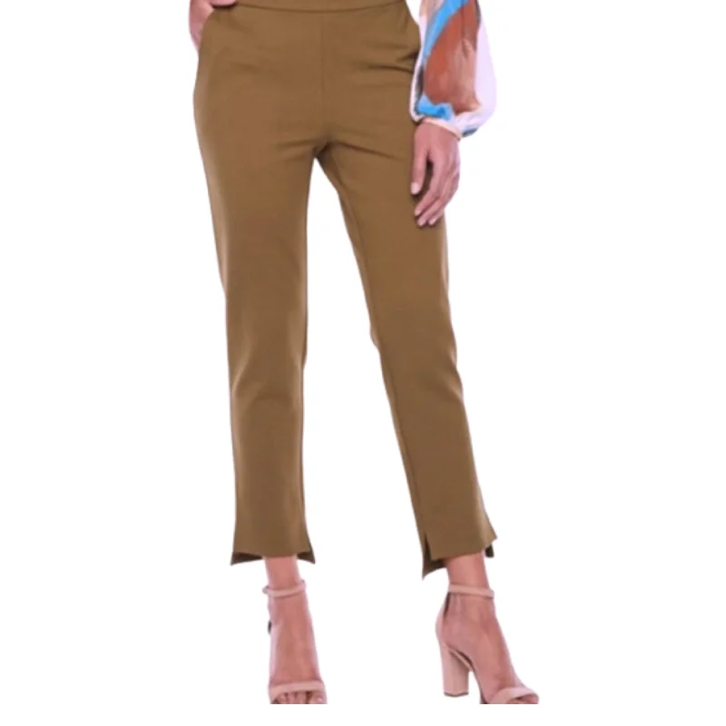 WORTHINGTON - Ultra Stretch Ponte Pants Elegant High-Waist Pants