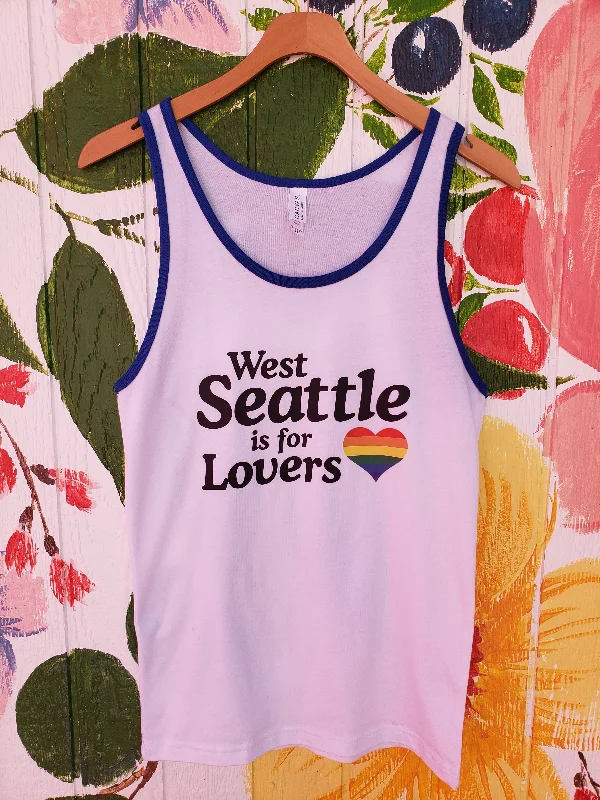 West Seattle is For Lovers Tank open back tank