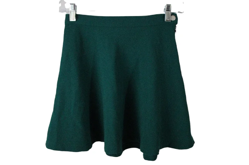 Forever 21 Green Skater Skirt | XS casual skirt length